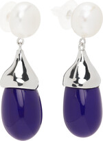 Thumbnail for your product : Sophie Buhai SSENSE Exclusive Blue Audrey Earrings