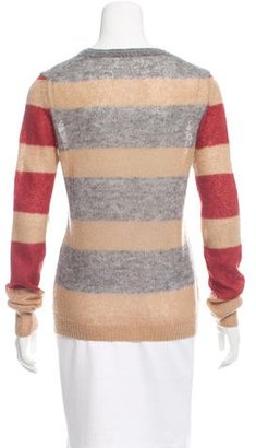 Thakoon Striped Crew Neck Sweater