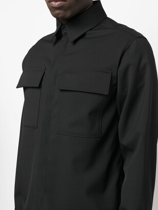 Karl Lagerfeld Paris Button-Up Fitted Shirt