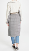 Thumbnail for your product : Cupcakes And Cashmere Mallory Trench Coat