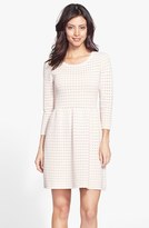 Thumbnail for your product : Trina Turk 'Heather' Pointelle Fit & Flare Sweater Dress