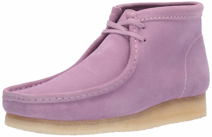clarks boots mens purple