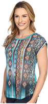 Thumbnail for your product : Roper 0221 Sheer Poly Slub Jersey Tee