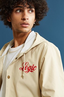 Urban Outfitters Logic Everybody Hooded Coach Jacket