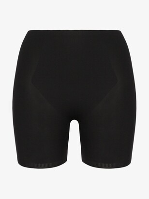 Spanx Black Thinstincts Mid-Thigh Shorts
