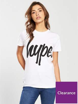 Hype Script Logo T-shirt