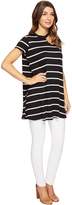 Thumbnail for your product : Culture Phit Kameron Striped Cut Out Tunic