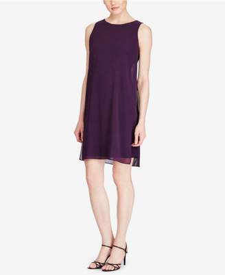 American Living Georgette Overlay Jersey Dress