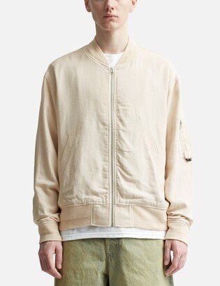 ジャケット・アウター STUSSY LINEN BEACH BOMBER STUSSY（ステューシー）の「STUSSY/ステューシー Linen Beach