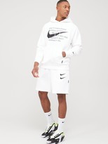 Thumbnail for your product : Nike Swoosh Overhead HoodIe - Stone