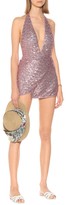 Thumbnail for your product : Oseree Exclusive to Mytheresa Marilyn sequined miniskirt