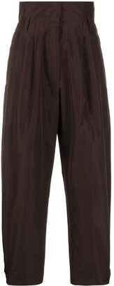Dorothee Schumacher Taffeta Renewal cotton-blend trousers