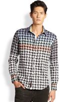 Thumbnail for your product : Robert Graham Claremont Houndstooth Sportshirt
