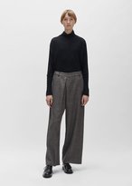 Thumbnail for your product : Pas De Calais Wool Turtleneck Sweater Black Size: FR 38