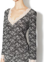 Thumbnail for your product : Eberjey Genevieve Pajama Long Sleeve Tee