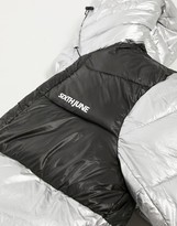 Thumbnail for your product : Sixth June oversized technical puffer jacket in silver