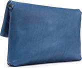 Thumbnail for your product : Halston Christie Tasseled Textured-leather Clutch