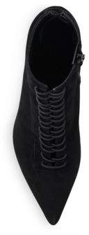 KENDALL + KYLIE Liza Suede Lace-Up Point Toe Booties