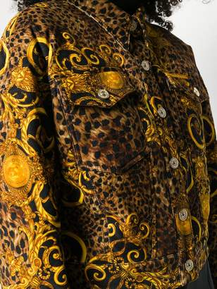Versace Leopard Print Jacket