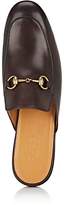 Thumbnail for your product : Gucci Men's Kings Leather Mules - Brown