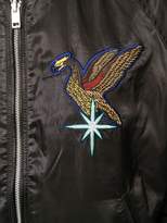 Thumbnail for your product : Diesel eagle patch bomber jacket