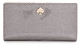 Thumbnail for your product : Kate Spade Stacy Glitter Continental Wallet