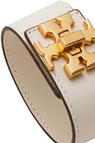 Thumbnail for your product : Tory Burch Kira Gold-tone Leather Bracelet