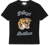 Thumbnail for your product : Gucci Cotton T-shirt with embroideries