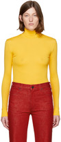 Calvin Klein 205W39NYC - Col roulé en jersey jaune 205