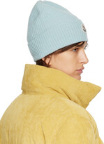 Thumbnail for your product : Moncler Blue Logo Beanie