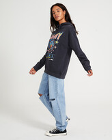 Thumbnail for your product : Tommy Jeans Tjw Oversized Stars Hoodie Washed Black