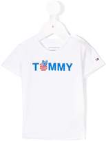 Thumbnail for your product : Tommy Hilfiger Junior logo printed T-shirt