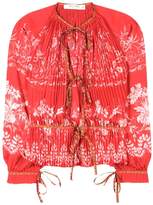 Etro Printed chiffon blouse