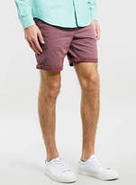 Thumbnail for your product : Topman Ginger Tile Print Chino Shorts