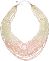 Thumbnail for your product : Nakamol Layered Bead Statement Necklace, Pink/White
