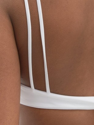 JADE SWIM Duality Bikini Top - White