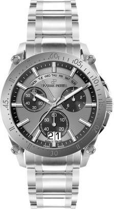 Pierre Petit P-792C - Men's Watch, Stainless Steel, Silver Color