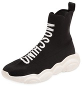 Thumbnail for your product : Moschino Scarpa Logo Sock Sneakers