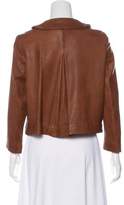 Thumbnail for your product : 3.1 Phillip Lim Leather Cropped Jacket