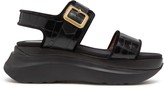 Thumbnail for your product : Mulberry Track Sporty Sandal Rosewater and Chalk Smooth Calf