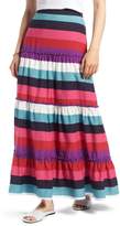 Thumbnail for your product : 1901 Tiered Stripe Maxi Skirt (Regular & Petite)