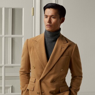 ralph lauren mens camel coat