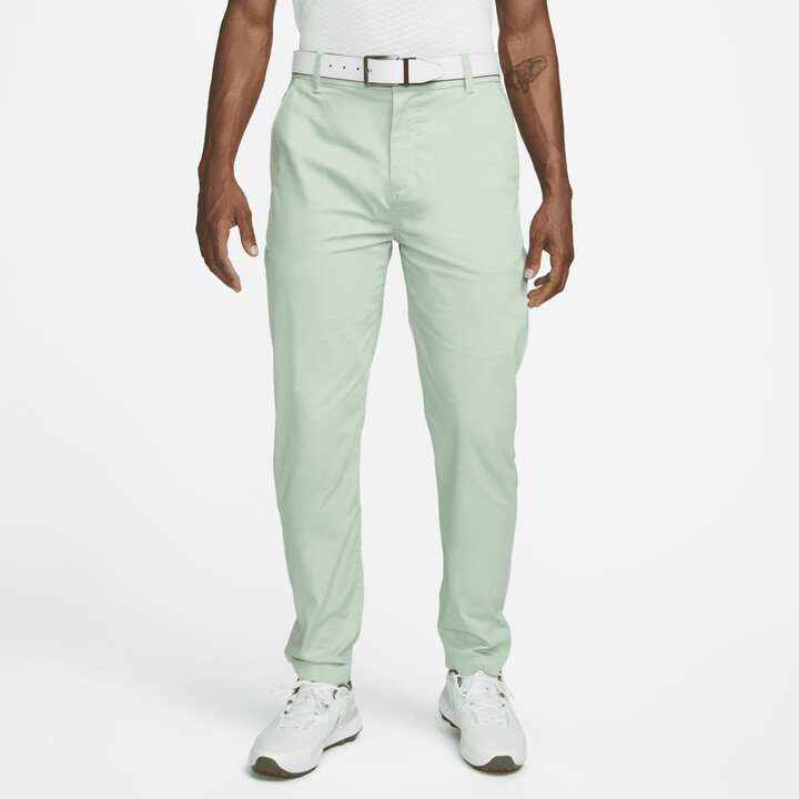 Nike Men's DriFIT UV Standard Fit Golf Chino Pants in Green ShopStyle