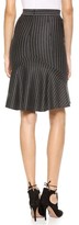 Thumbnail for your product : Torn By Ronny Kobo Yulia Pinstripe Skirt