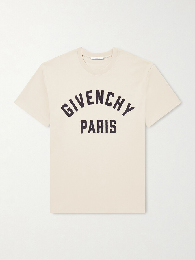 Givenchy Logo-Appliquéd Cotton-Jersey T-Shirt