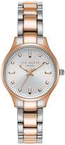 Thumbnail for your product : Ted Baker Two Tone Stainless Steel Bracelet Ladies Watch