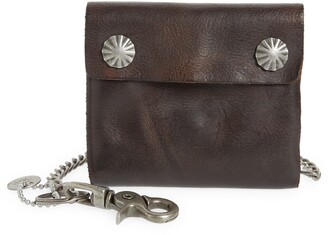 Double RL Concho Leather Chain Wallet - ShopStyle