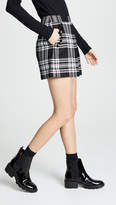 Thumbnail for your product : Alexander Wang High Waisted Shorts with Fold Front Detail