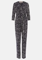 Thumbnail for your product : Phase Eight Ezra Abstract Wrap Jumpsuit