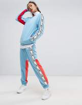 Thumbnail for your product : Reebok Classics Lost & Found Taped Side Stripe Sweatshirt In Blue